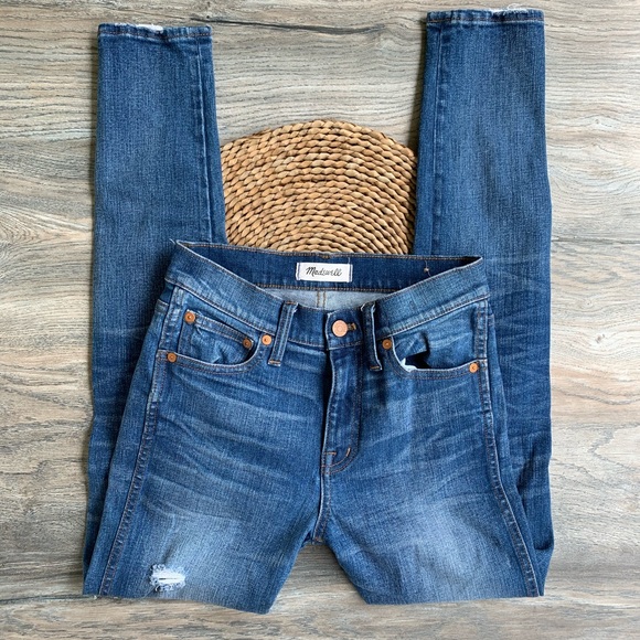 Madewell Denim - Madewell High Rise Skinny Jeans
